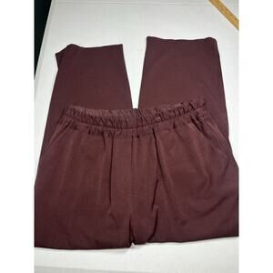 Universal Standard Pull On Wide Leg Casual Lounge Stretch Size Small